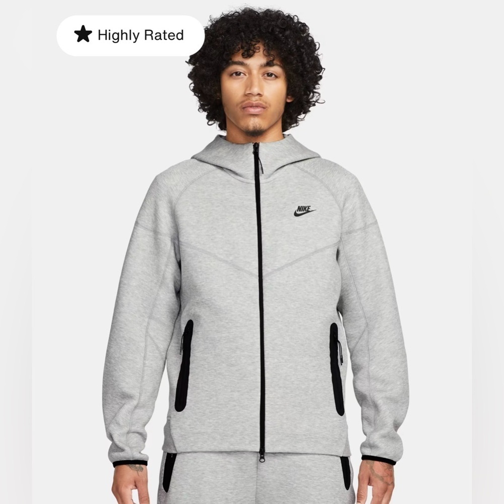 Nike Sportswear Tech Fleece Windrunner- Men's Full-Zip Hoodie